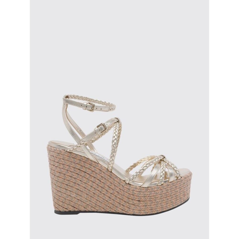 Jimmy Choo Wedge Shoes Woman Gold